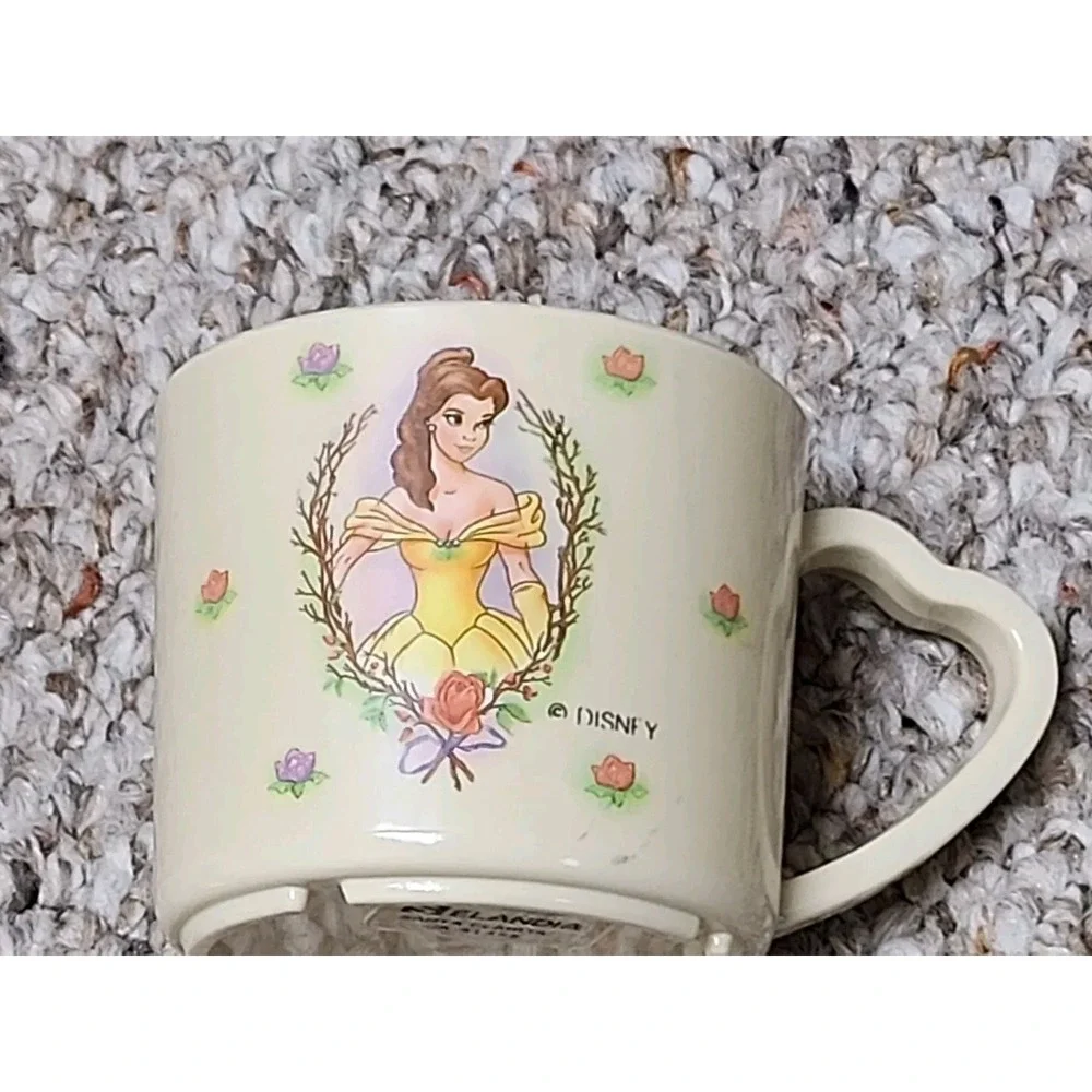 Disney Beauty and the Beast Children's Heart‎ Selandia Melamine  2 Piece Set